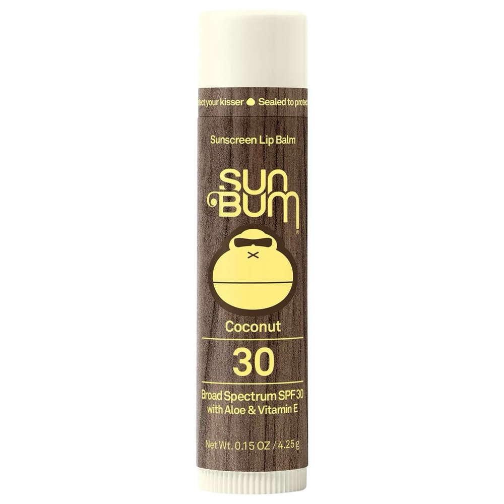 3/$12 Sun Bum Coconut Sunscreen Lip Balm .15oz
